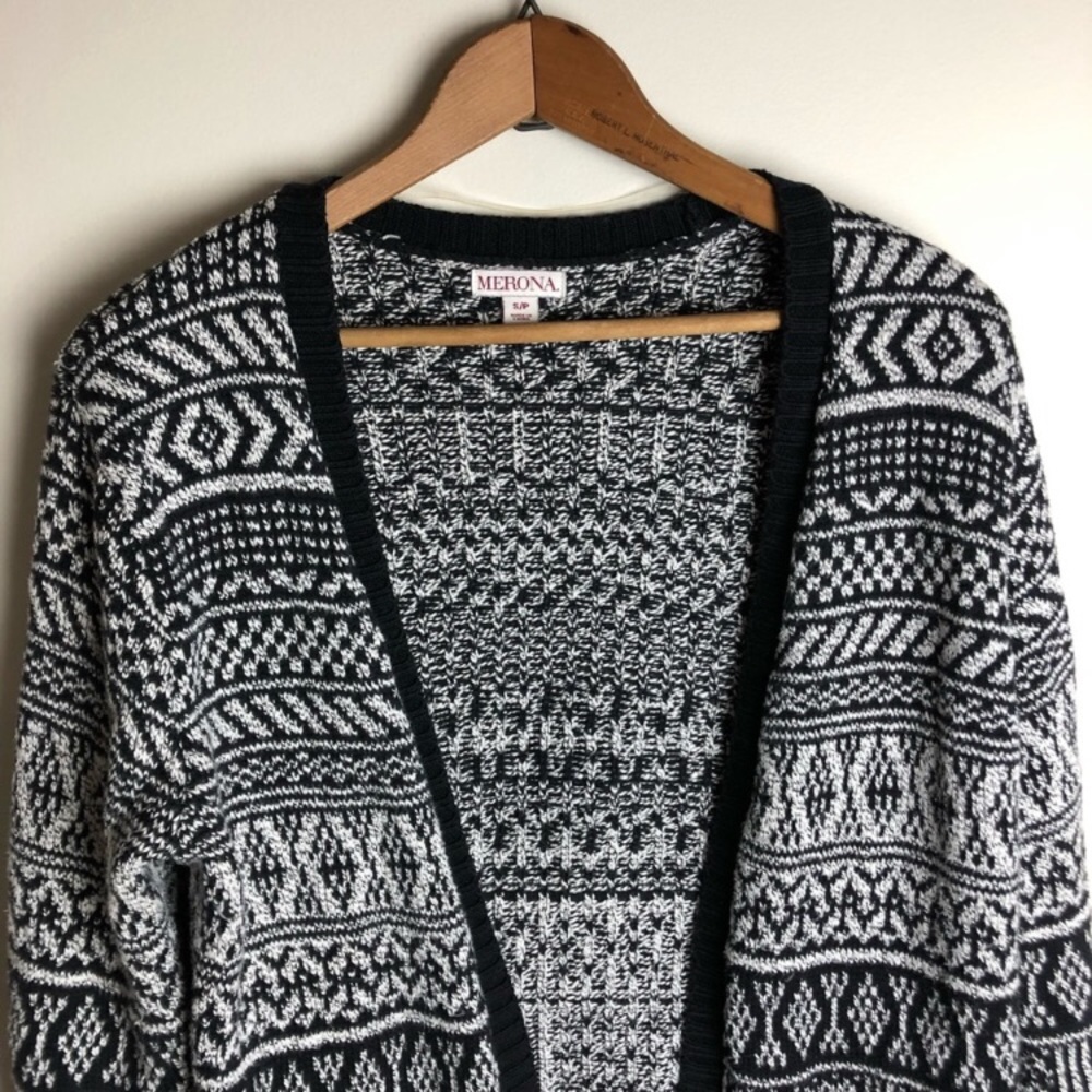 Merona Aztec Cardigan - Picture 3 of 8